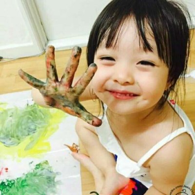 萌娃头像 | 先养只狗狗 再生个娃娃