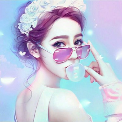 漓潼:手绘唯美女头/世中仙儿