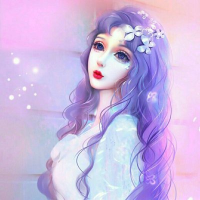 漓潼:手绘唯美女头/世中仙儿
