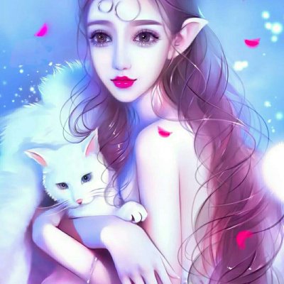 漓潼:手绘唯美女头/世中仙儿