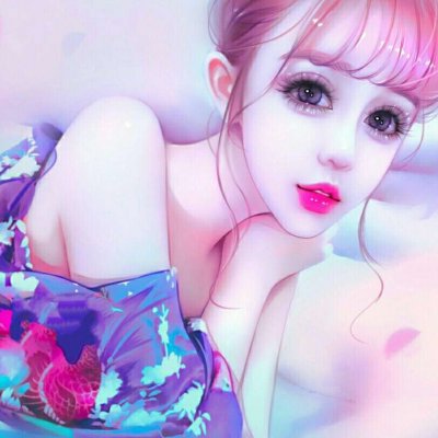 漓潼:手绘唯美女头/世中仙儿
