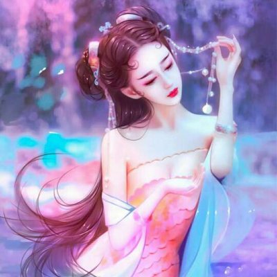 漓潼:手绘唯美女头/世中仙儿