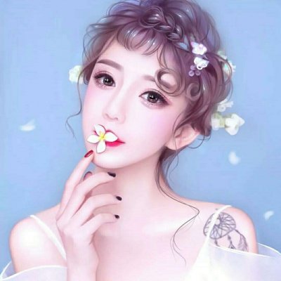 漓潼:手绘唯美女头/世中仙儿