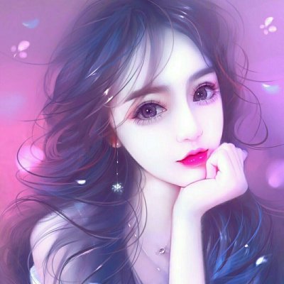 漓潼:手绘唯美女头/世中仙儿