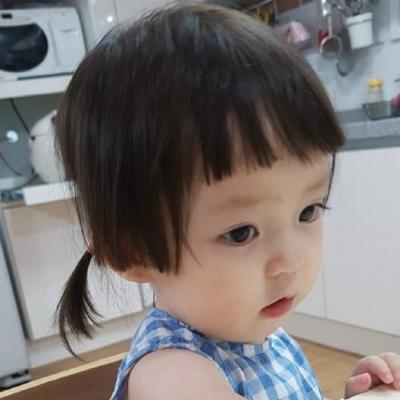 微信女生萌娃头像炒鸡可爱  很好养的小阔耐