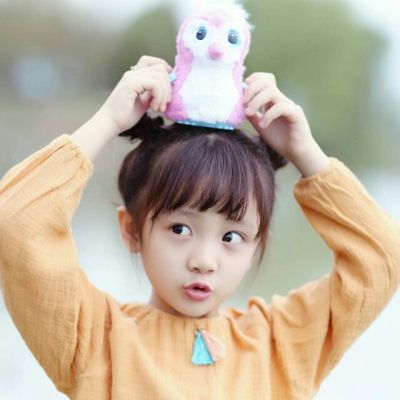 可爱萌娃女生微信头像