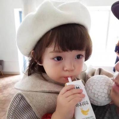 搞怪萌娃可爱头像：现在不流行丧了流行可爱