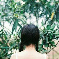 唯美背影