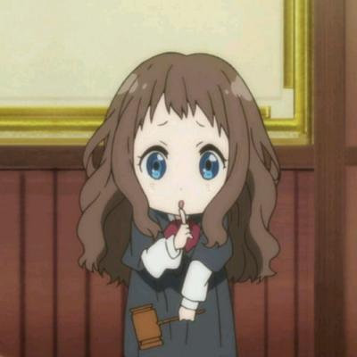 可爱萌系动漫女生微信头像  软萌少女