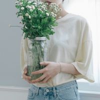 唯美捧花女生