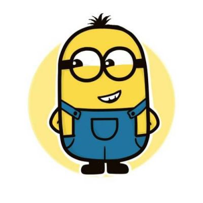 逗比小黄人可爱头像