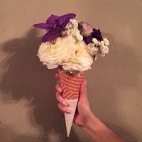 甜筒花束