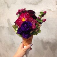 甜筒花束