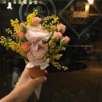 甜筒花束