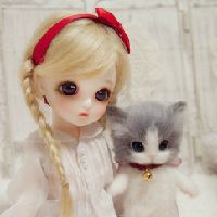 卡哇伊芭比头像