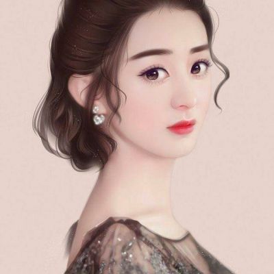 赵丽颖手绘头像