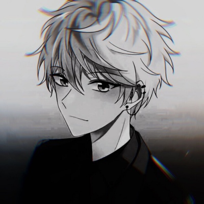 寻欢/2019黑白动漫男生头像/“你是我所有温柔的来源和归属”