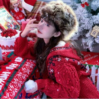 女头/圣诞节/跨年/如果圣诞老人能把你送来，那真是太好了！