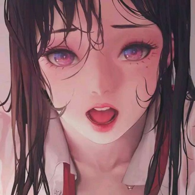 唐崎夜雨／手绘二次元女生头像