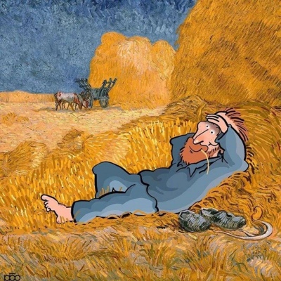 可爱大艺术家梵高小头像/今天是个可爱鬼