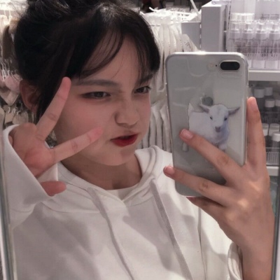 念七 手机控女生原宿风头像