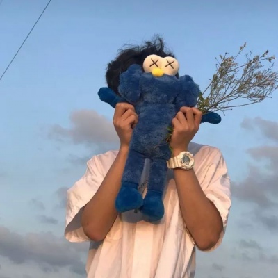 独二/唯美系 白色衬衫部位/男生头像