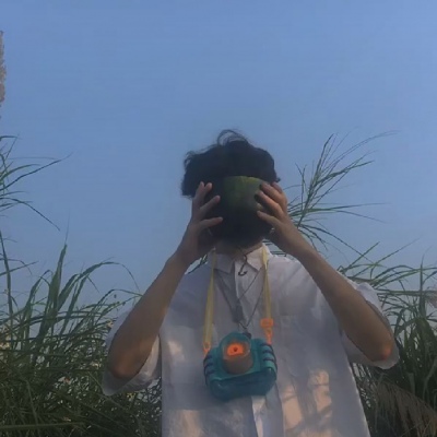 独二/唯美系 白色衬衫部位/男生头像