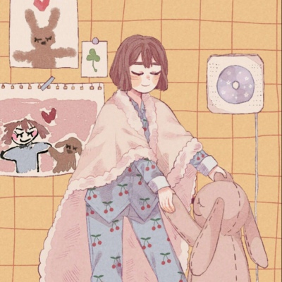 插画女.堆糖