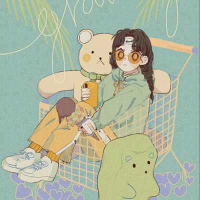 插画女.堆糖