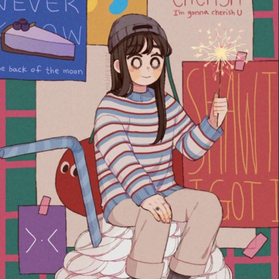 插画女.堆糖