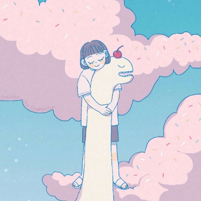 插画女.堆糖