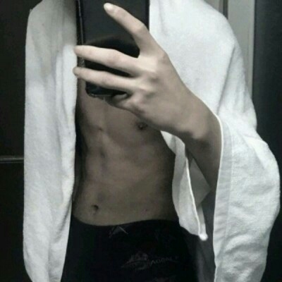 腹肌头像男