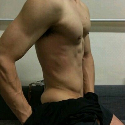 腹肌头像男