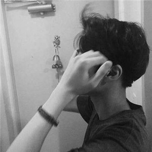 伤感帅气男生头像图片
