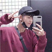 阳光剪刀手头像男生