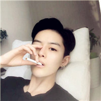 抽烟男头像霸气社会图片