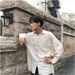 颓废抽烟男生头像