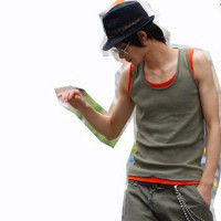 穿迷彩服的男生头像