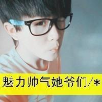 魅力帅气外表斯文的戴眼镜的男头像