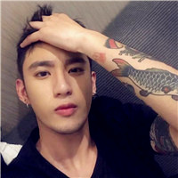 qq头像纹身男生痞子