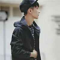 qq头像男生背影带帽子帅气