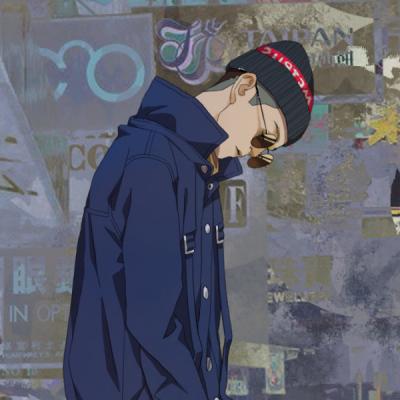 好看的潮男头像高清手绘