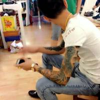 qq超拽霸气男生纹身头像