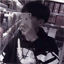 手机挡脸男生头像