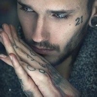霸气头像男生纹身砍刀最新版