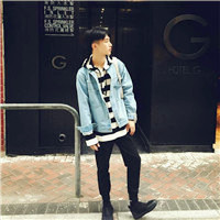 精致面孔帅气有型的男生头像