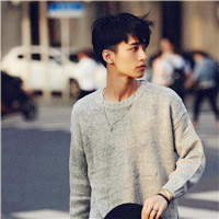 精致面孔帅气有型的男生头像