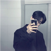 黑衣超拽男生头像图片帅气