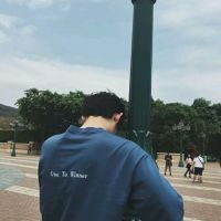 精选帅气男生背影头像大全落寞