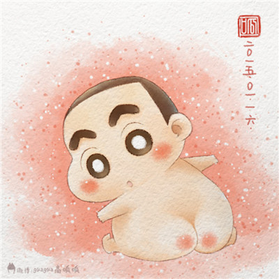 猥琐可爱蜡笔小新头像男生帅气